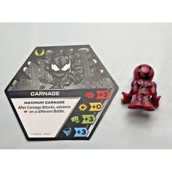 Funko Marvel Battleworld Maximum Carnage Figure w Card Series 4 2022 - Picture 2 of 6